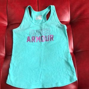 girls underarmour tank top